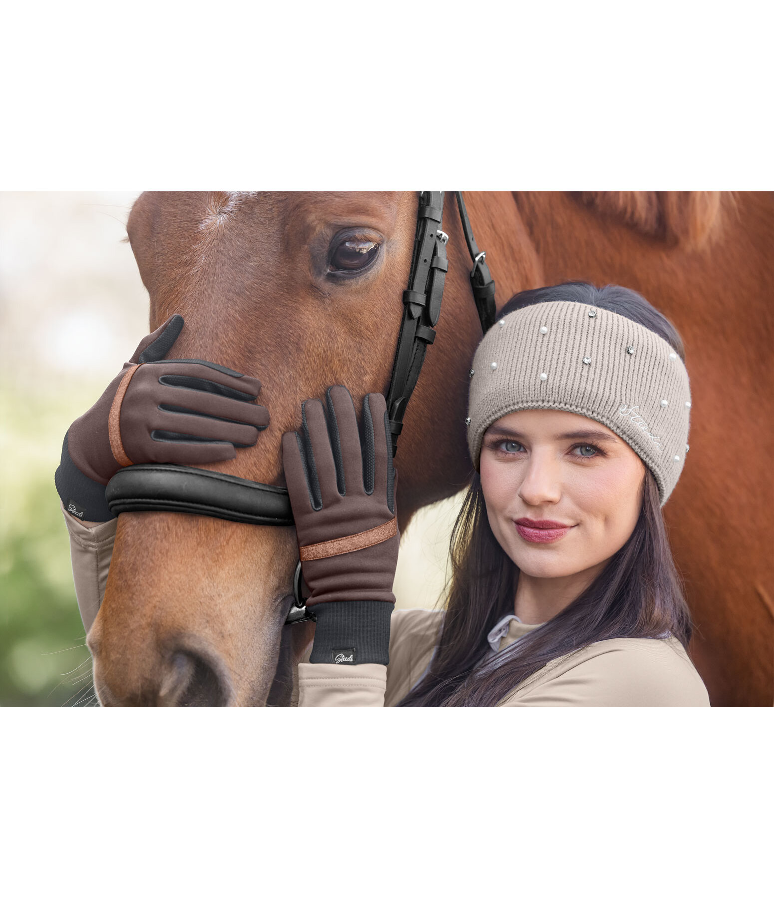 winterrijhandschoen Shimmer Line