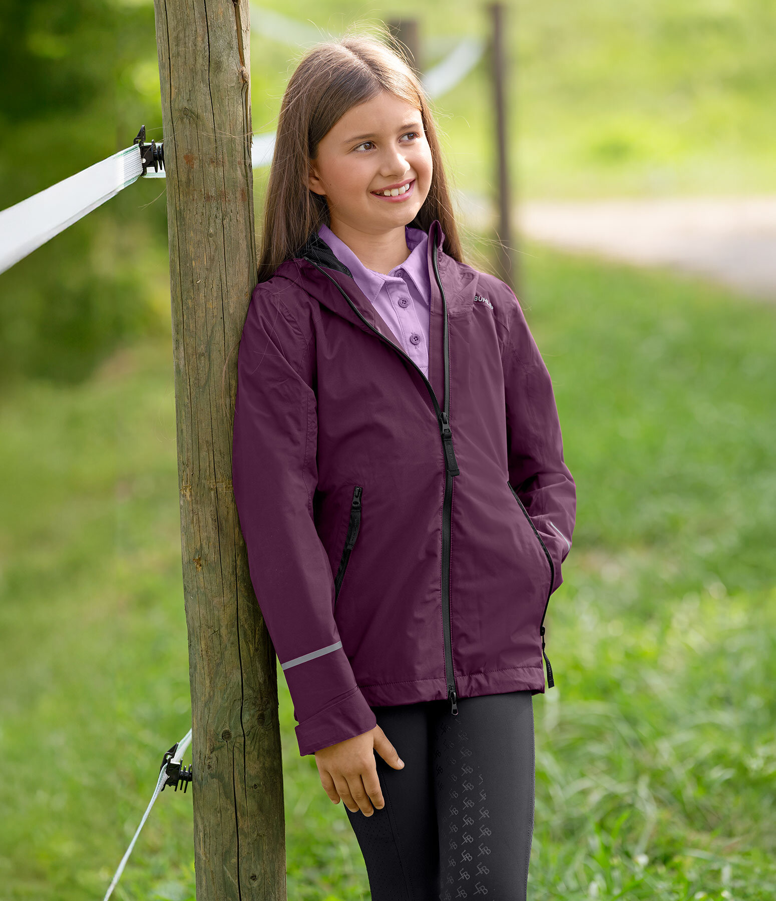 Kids Outfit Lane in black-violet
