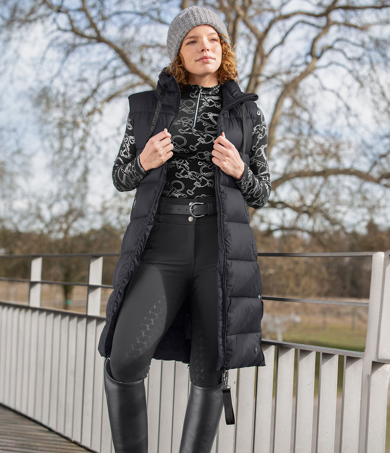Dames Outfit Amber in zwart Outfits voor dames Kramer Paardensport