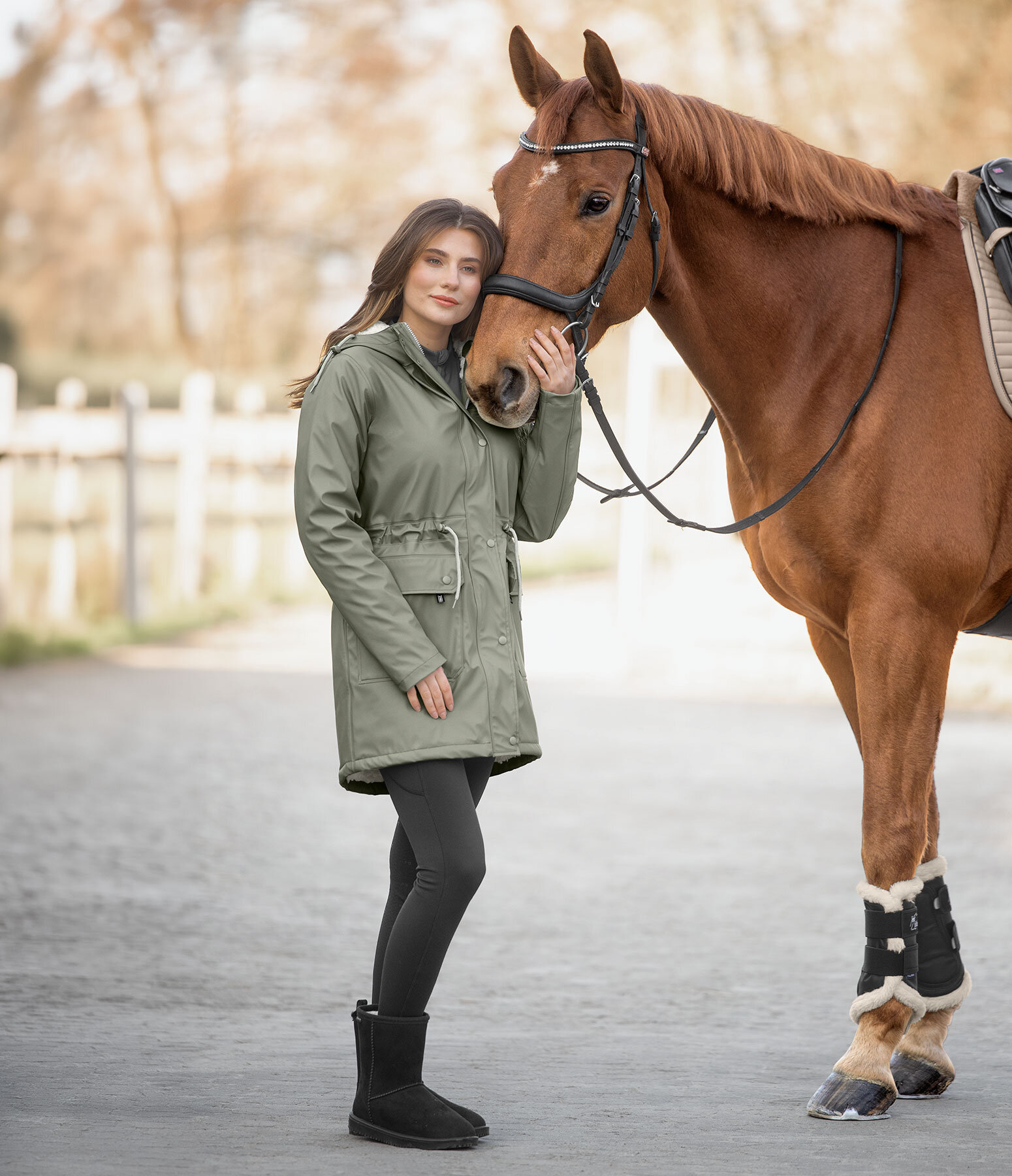 Dames-Outfit Stella II in Dusty-Olive