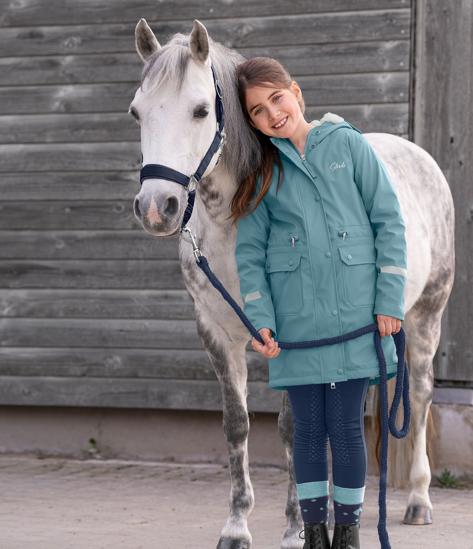 Kinder-Outfit Sealy II in ocean-blue
