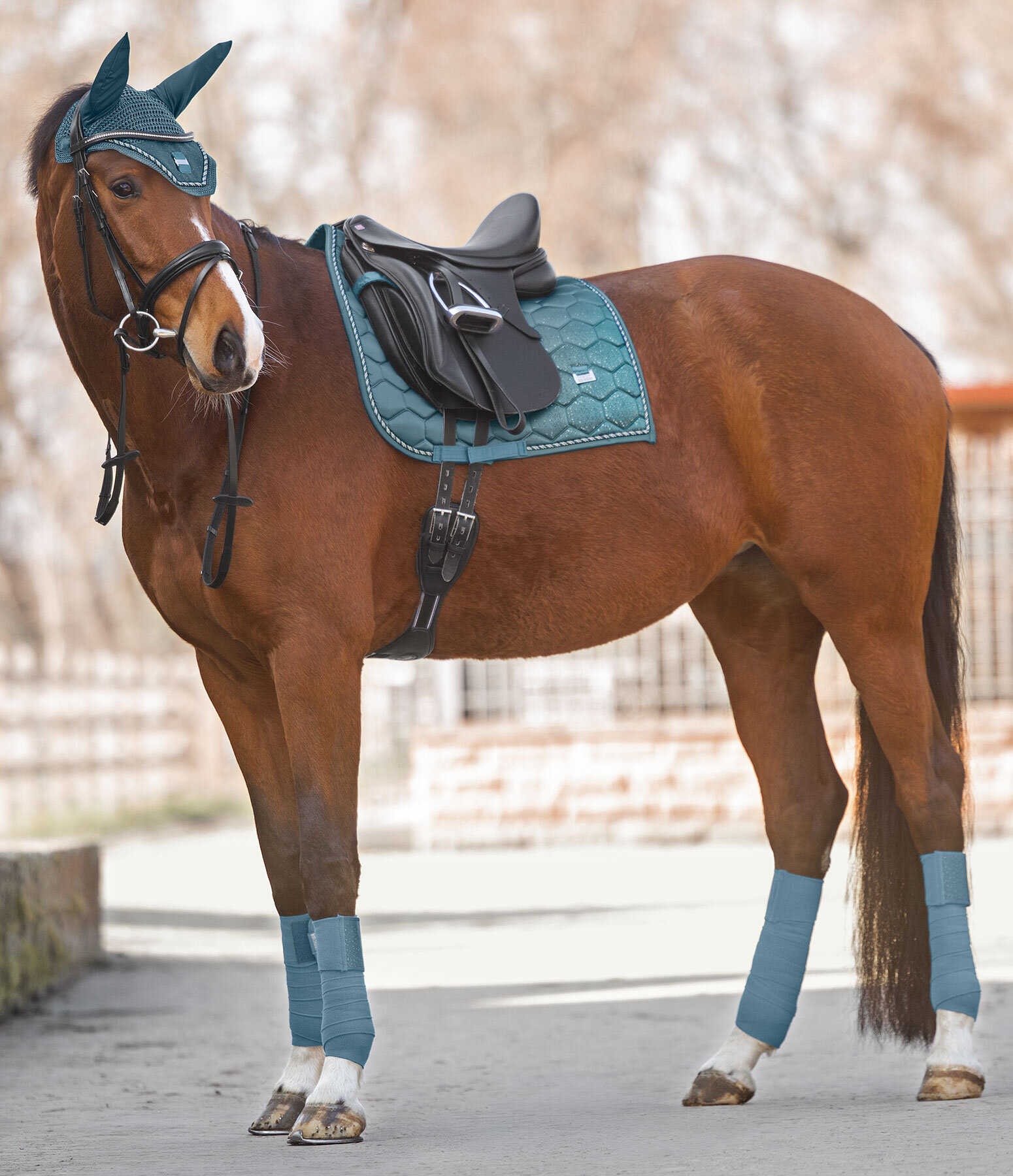 Outfit Sparkling II in aquamarijn