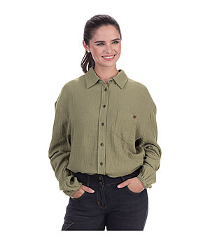 TWIN OAKS Mousseline blouse Colorado - 160078-L-LT