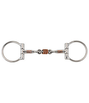 STONEDEEK Stainless Steel Snaffle dubbel gebroken - 182635