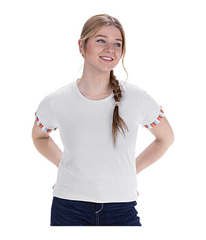 STONEDEEK Ladies T-shirt Fringes - 183521-M-HU