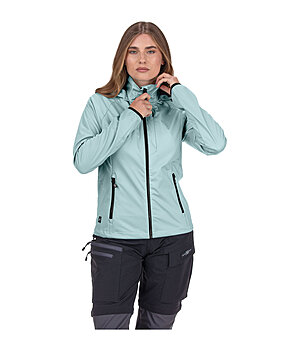 EQUESTRIAN WORK WEAR ademend softshelljas met afneembare capuchon - 200032