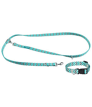 sugar dog halsband en riem set zap - 231286-M-TU