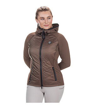 Felix Bhler combi stretchjas Lene met capuchon - 653729-S-ZT