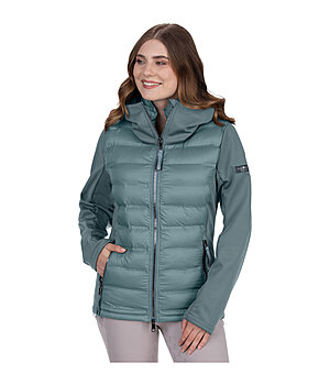 Felix Bhler softshell combi rij-jas Celina met capuchon - 653783-S-JA