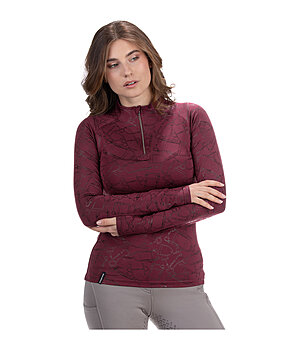 Felix B�hler functioneel shirt met ritssluiting Julia - 653901-M-BD