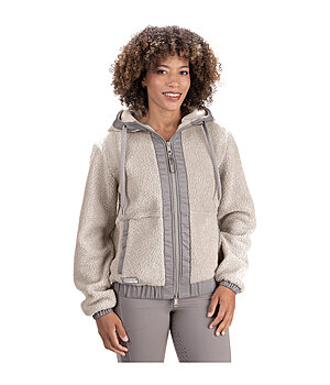 Felix B�hler teddyfleece jas Mia met capuchon - 653919-M-CH