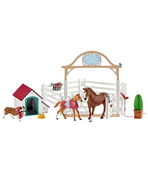 schleich Hannahs gastpaarden met hond - 660876