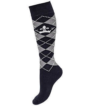 Felix Bühler kniekousen Argyle glitter II - 750759-2-NV