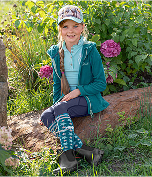 Kids outfit Stars in dark-turquoise - OFS24349