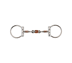 Stainless Steel Snaffle dubbel gebroken