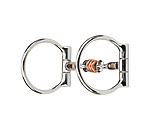 Stainless Steel Snaffle dubbel gebroken