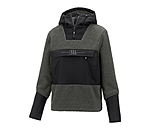 sherpa fleece hoodie met capuchon