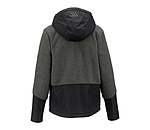 sherpa fleece hoodie met capuchon
