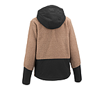 sherpa fleece hoodie met capuchon