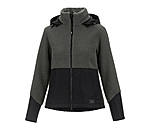 Sherpa-fleece jas met afneembare capuchon