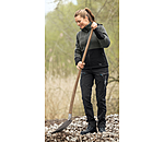 Sherpa-fleece jas met afneembare capuchon