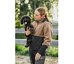 Sherpa-hoodie met afneembare capuchon