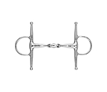 kneveltrens met olijfkop dubbel gebroken 16 mm