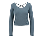 longsleeve Icy Glitter voor dames