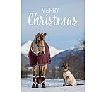 wenskaart Merry Christmas