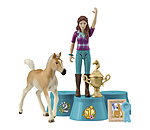 prijsuitreiking na de wedstrijd