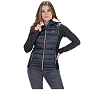 combi bodywarmer Liah met capuchon