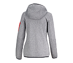 fleecejas Jolie met capuchon