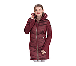 softshell combi rijmantel Charlotte met capuchon