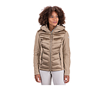 softshell combi rij-jas Claire met capuchon