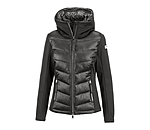 softshell combi rij-jas Claire met capuchon