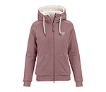 teddy sweatjas Kaja met capuchon