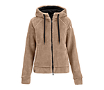 teddyfleece jas Lucie met capuchon