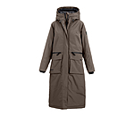 functionele lange parka Claudi met capuchon
