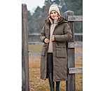 functionele lange parka Claudi met capuchon