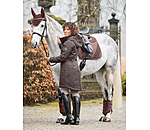 softshell rij-jas Aurelie met capuchon