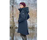 softshell rij-jas Aurelie met capuchon