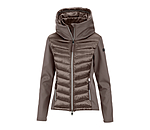 softshell combi rij-jas Cora met capuchon