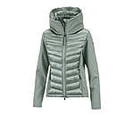 softshell combi rij-jas Cora met capuchon