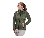 combi stretchjas Lene met capuchon