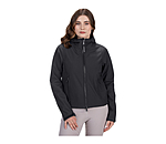 cropped softshell jas Hanne met capuchon