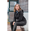 cropped softshell jas Hanne met capuchon