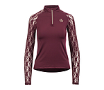 functioneel longsleeve Sanne met rits