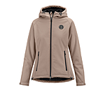 softshell rij-jas Lara II met capuchon