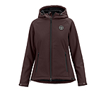 softshell rij-jas Lara II met capuchon