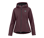 softshell rij-jas Lara II met capuchon